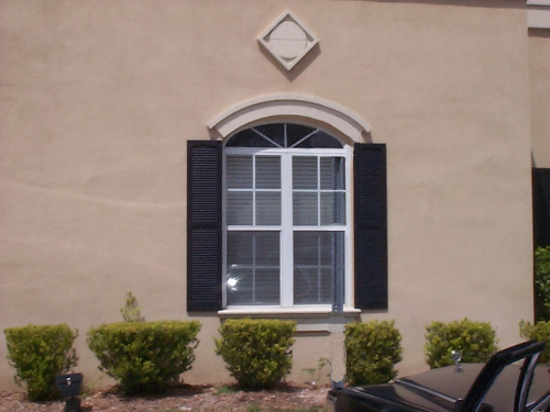 Faux Cement Window Molding
